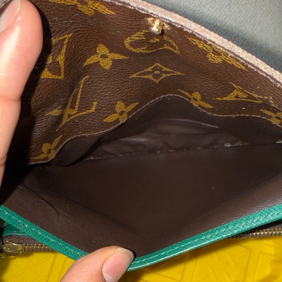 Louis Vuitton Emilie Monogram Wallet green - Picture 11 of 16